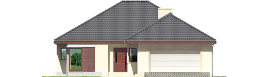 Dylan G2 - Projekt domu Dylan G2 - elewacja frontowa