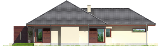 Dylan G2 - Projekt domu Dylan G2 - elewacja prawa