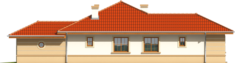 Kleo G1 - Projekt domu Kleo G1 - elewacja prawa