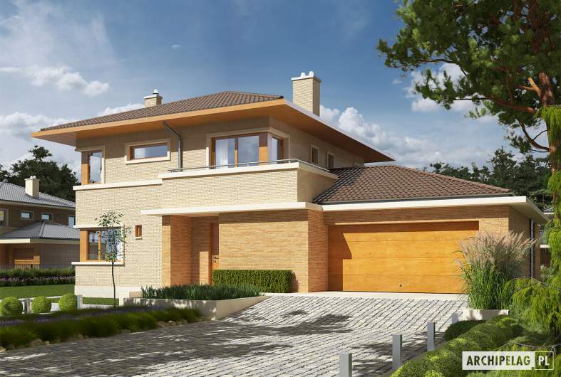 Projekt domu Rodrigo IV G2 - wizualizacja frontowa