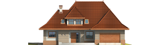 Projekt domu Marcelina G2 - elewacja frontowa