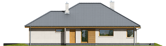 Glen V G1 - Projekty domów ARCHIPELAG - Glen V G1 - elewacja prawa