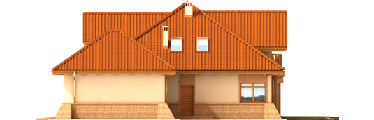 Mateus G2 - Projekt domu Mateusz G2 - elewacja lewa