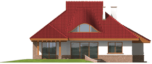 Jack G2 - Jacek II G2 - elewacja lewa