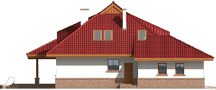 Jack G2 - Jacek II G2 - elewacja prawa