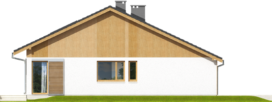 Rafael G1 - Projekt domu Rafael G1 - elewacja prawa