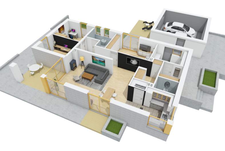 Projekt domu Daniel G2  -