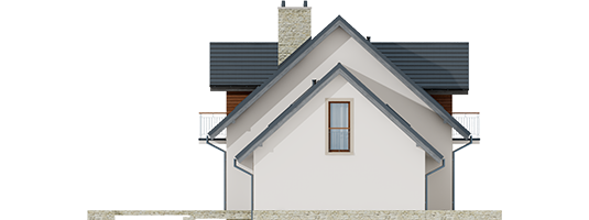 Amaranta G2 ENERGO - Projekt domu Amaranta G2 ENERGO  - elewacja prawa