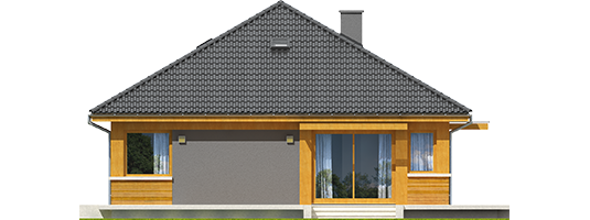 Anabela ENERGO PLUS - Projekt domu Anabela ENERGO PLUS - elewacja lewa