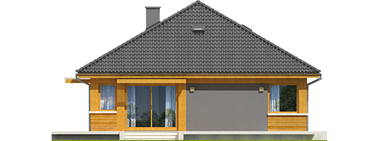 Anabela ENERGO PLUS - Projekt domu Anabela ENERGO PLUS - elewacja lewa