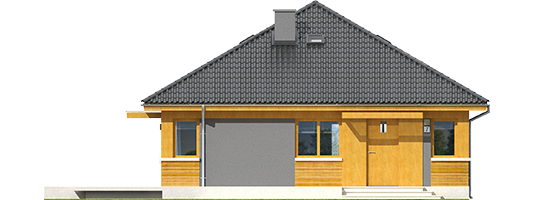 Anabela ENERGO PLUS - Projekt domu Anabela ENERGO PLUS - elewacja frontowa