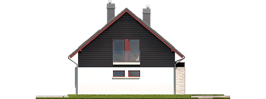 Benjamin G1 ENERGO - Projekt domu Benjamin G1 ENERGO - elewacja prawa