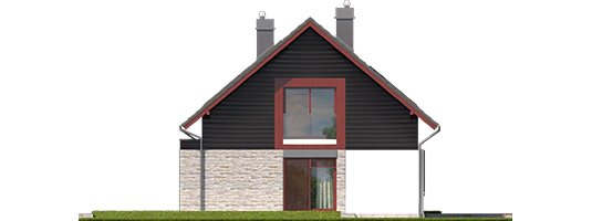 Benjamin G1 ENERGO - Projekt domu Benjamin G1 ENERGO - elewacja lewa