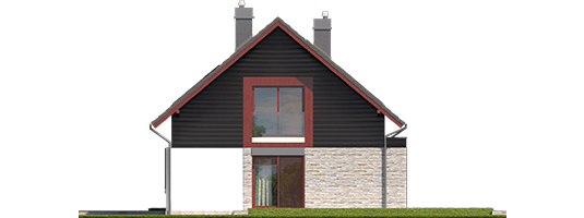 Benjamin G1 ENERGO - Projekt domu Benjamin G1 ENERGO - elewacja lewa