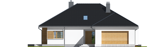 Marcel III G2 - Projekt domu Marcel III G2 - elewacja frontowa