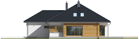 Marcel III G2 - Projekt domu Marcel III G2 - elewacja prawa