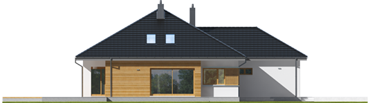 Marcel III G2 - Projekt domu Marcel III G2 - elewacja prawa