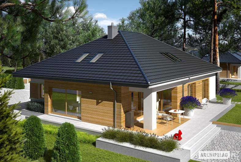 Projekt domu Marcel III G2 - widok z góry