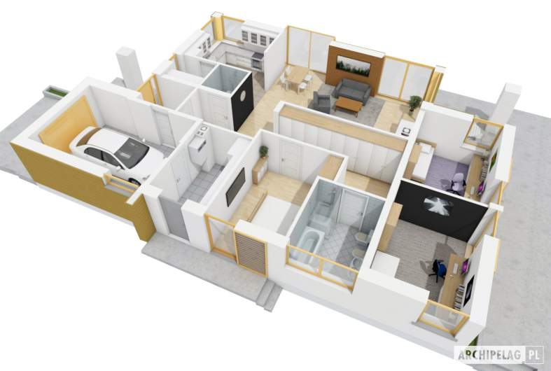 Projekt domu Glen II G1 MULTI-COMFORT -