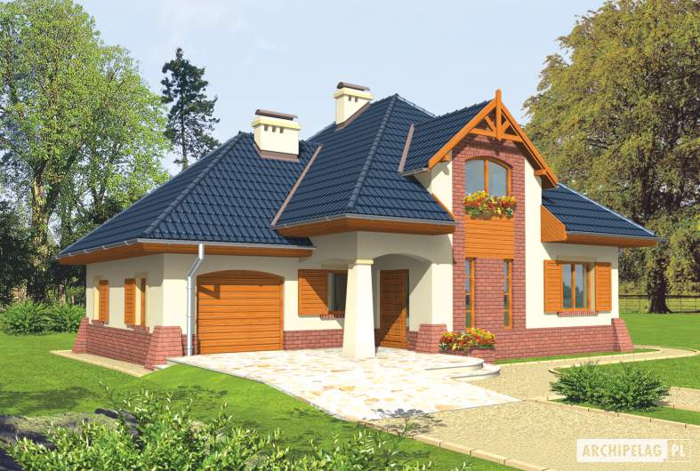 Projekt domu Nastazja G1 - 