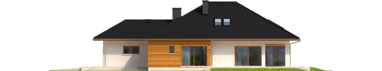 Liv 3 G1 - Projekt domu Liv 3 G1 - elewacja prawa