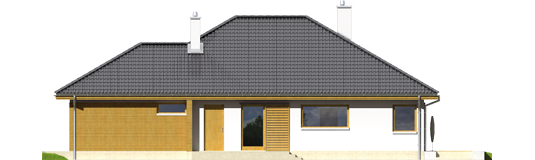 Glen IV G1 - Projekt domu Glen IV G1 - elewacja prawa
