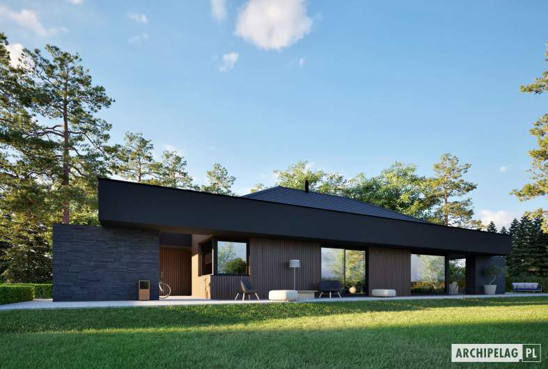 Projekt domu EX 22 G2 (wersja A) ENERGO PLUS - 