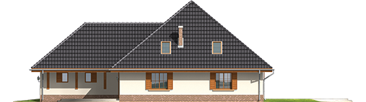 Mia G2 - Projekt domu Mia G2 - elewacja prawa