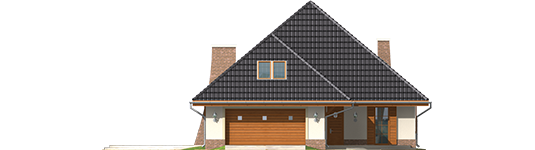 Mia G2 - Projekt domu Mia G2 - elewacja frontowa