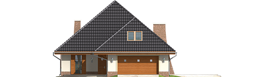 Mia G2 - Projekt domu Mia G2 - elewacja frontowa