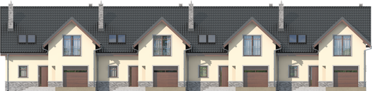 Simba G1 - Projekt domu Simba G1 - elewacja frontowa