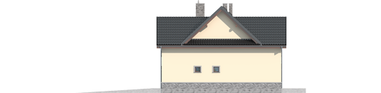 Simba G1 - Projekt domu Simba G1 - elewacja lewa