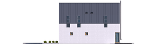 Projekt domu Adam G2 ENERGO PLUS - elewacja prawa
