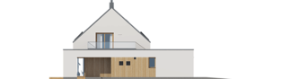 Projekt domu Malkolm II G2 ENERGO PLUS reco - elewacja lewa