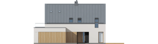 Projekt domu Malkolm II G2 ENERGO PLUS reco - elewacja frontowa