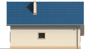 Teres - Projekt domu Tereska - elewacja prawa