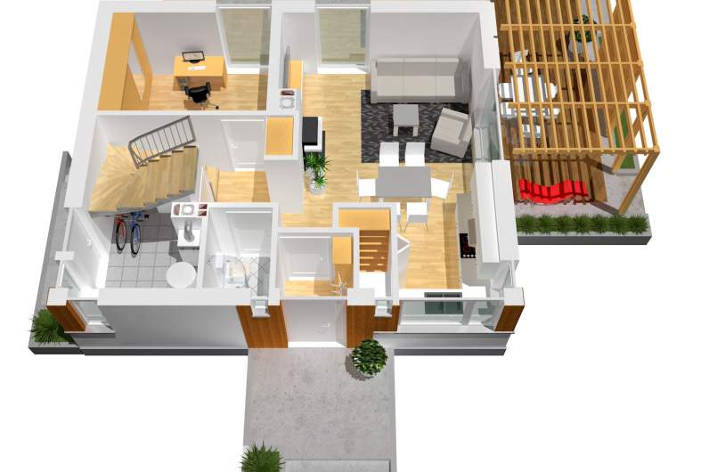 Projekt domu Lea (wersja B) -