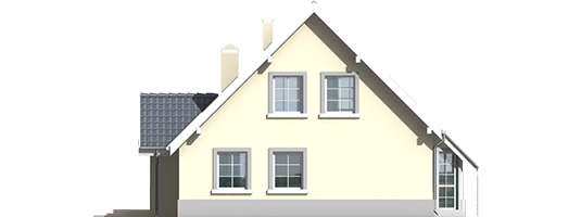 Susan - Projekt domu Sybilla - elewacja prawa