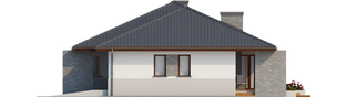 Projekt domu Lucjan G1 Leca® DOM - elewacja prawa