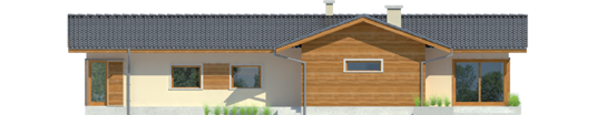 Bill - Projekt domu Bil - elewacja prawa
