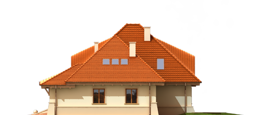 Petra G2 - Projekty domów ARCHIPELAG - Petra G2 - elewacja lewa