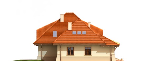 Petra G2 - Projekty domów ARCHIPELAG - Petra G2 - elewacja lewa