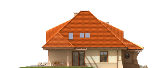 Petra G2 - Projekty domów ARCHIPELAG - Petra G2 - elewacja prawa