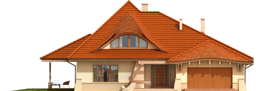 Petra G2 - Projekty domów ARCHIPELAG - Petra G2 - elewacja frontowa