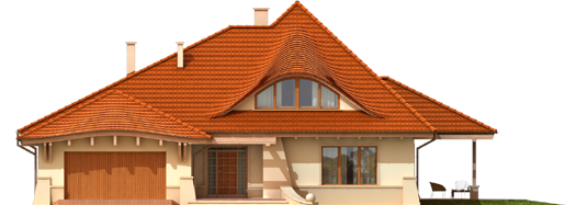 Petra G2 - Projekty domów ARCHIPELAG - Petra G2 - elewacja frontowa