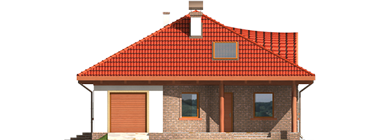Marge G1 - Projekt domu Marga G1 - elewacja frontowa