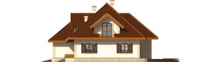 Projekt domu Marysia III G2 - elewacja prawa