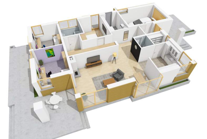Projekt domu Glen II G1 Leca® DOM -