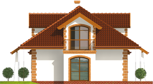 Iva G2 - Projekt domu Iwa G2 - elewacja lewa