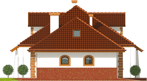 Iva G2 - Projekt domu Iwa G2 - elewacja prawa